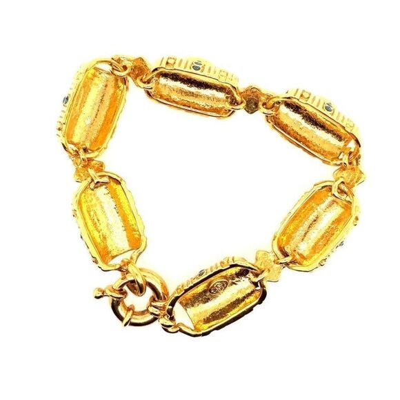 Gold Colored Stone Bracelet  - Picture 5 of 8